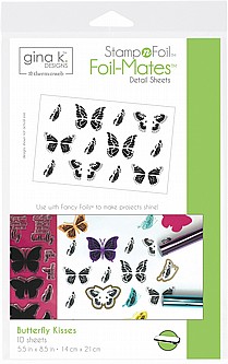 ����� ���� ������� ������ GINA K FOIL MATES BUTTERFLY