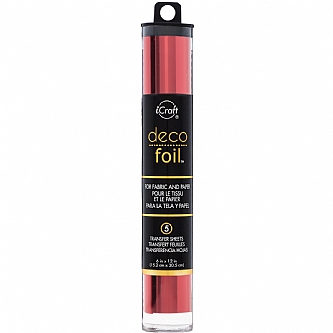���� ���� ������� ����� ���� DECO FOIL RED