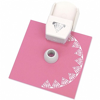 ������ ����� ������ ���� - MARTHA STEWART Circle Edge Punch DECO SHELL