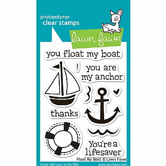 �� ������ ������  LAWN FAWN FLOAT MY BOAT