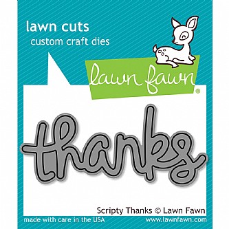 ����� ����� ��� �� THANKS LAWN FAWN