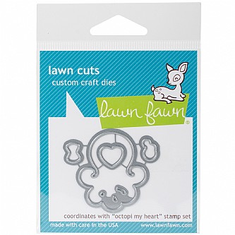 �� ������ �����- LAWN FAWN Octopi My Heart