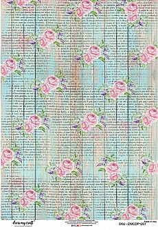 �� ���� �������' - DRESS MY CRAFT FENCE WITH PINK ROSES