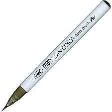 ��� ����� ���� ����� ZIG CLEAN COLOR REAL BRUSH GREEN GREY 093
