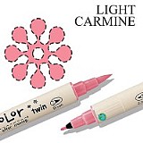 ��� ��� ����� ����� FABRICOLOR TWIN LIGHT CARMINE 021
