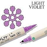 ��� ��� ���� ����  FABRICOLOR TWIN LIGHT VIOLET 081