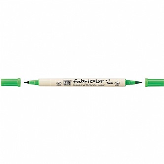 ��� ��� ���� ���� ZIG FABRICOLOR TWIN  FLUORESCENT GREEN 004