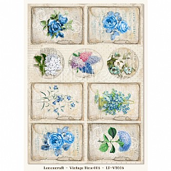 �� A4 ������ - VINTAGE TIME 006 GOSSMARE BLUE