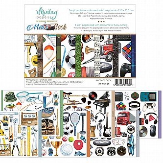 ����� ������� ������ ���� - MINTAY MEN'S BOOK FOR FUSSY CUTTING
