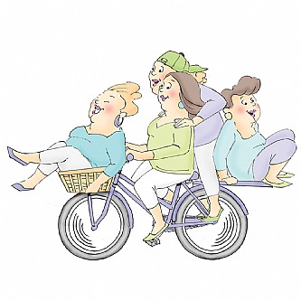 ����� ����� ����� 40 ���� - GIRLFRIENDS PEDAL PUSHERS