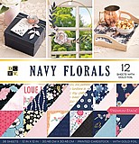 ���� DCWV NAVY FLORALS 30X30