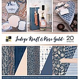 ���� DCWV INDIGO KRAFT & ROSE GOLD 30X30