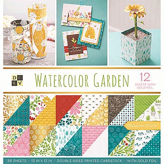 ���� DCWV WATERCOLOR GARDEN  30X30