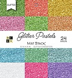 ���� ���������� DCWV GLITTER PASTELS  15X15