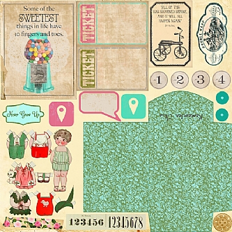 �������� Marion Smith  Never Grow Up - Remember This 12x12 