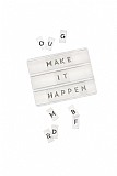 ������  ABC ���� �� ��� ������ ��� -HEIDI SWAPP LIGHT BOX INSERTS