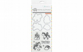 �� ����� ������ ����� ������� �� ��� - MAMA ELEPHANT OVER THE RAINBOW