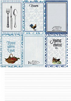 ��������   RECIPE CARDS  30X30  