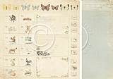 CUT OUT SHEET 12X12   Grandma's School Book  