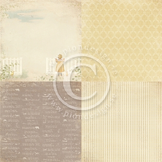 LITTLE GIRL 6X6 GRANDMA'S SCHOOL BOOK