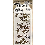 ������� TIM HOLTZ BLOSSOM   -LAYERED STENCIL