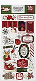 �� ������ �'������ -  MERRY & BRIGHT CHIPBOARD PHRASES