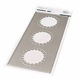 �� ������ �����  ������ ������ �� ������- PINK FRESH SLIM SCALLOP CIRCLES