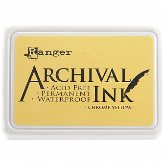 ��� ����� ����- ARCHIVAL INK CHROME YELLOW