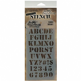 ������� TIM HOLTZ CARGO   -LAYERED STENCIL
