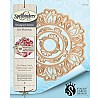 �� ������ ����� -SPELLBINDERS FLORAL MEDALLION