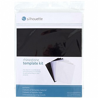 Silhouette Rhinestone Template Material 