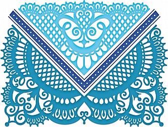 �� ������ ����� ����� ������- HEARTFELT ORNATE POCKET ACCENTS