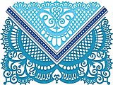 �� ������ ����� ����� ������- HEARTFELT ORNATE POCKET ACCENTS