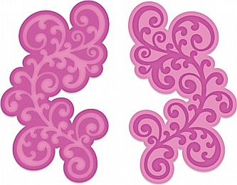 �� ������ ����� ������� ��������- HEARTFELT SWIRLY BORDER ACCENTS