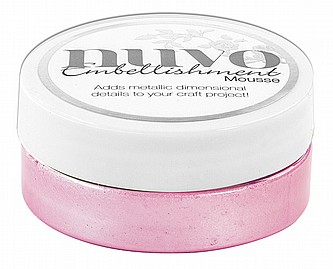 ��� ������ ����� ����� -  NUVO EMBELLISHMENT MOUSSE PEONY PINK 
