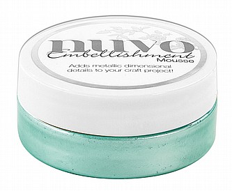 ��� ������ ���� ����� -  NUVO EMBELLISHMENT MOUSSE AQUAMARINE 