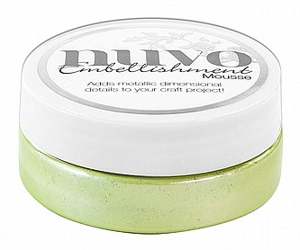 ��� ������ ���� �����  NUVO EMBELLISHMENT MOUSSE SPRING GREEN 