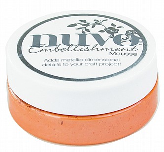 ��� ������ ����-  NUVO EMBELLISHMENT MOUSSE ORANGE BLUSH 