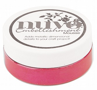 ��� ������ ����� ����� -  NUVO EMBELLISHMENT MOUSSE FRENCH ROSE 
