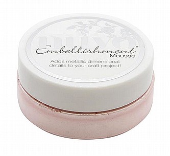 ��� ������ �����- NUVO EMBELLISHMENT MOUSSE POPPY PINK 