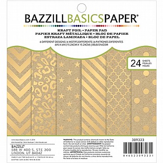 ���� BAZZILL KRAFT FOIL 15X15