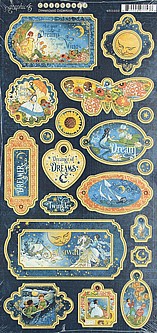 �� ������ �'������ -  GRAPHIC 45 CHIPBOARD DREAMLAND