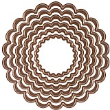 �� ������ ����� ������ -SPELLBINDERS CLASSIC SCALLOP CIRCLE LG