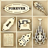 ����� ������ �� -WOODEN FLOURISH PACK TRINKETS